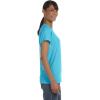 imageChouinard 3333 Ladies RingSpun Cotton TeeLagoon Blue