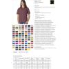 imageComfort Colors  Youth Garment Dyed Ringspun TShirt  9018Blossom Dirdye