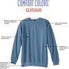 imageComfort Colors Adult Crewneck Sweatshirt Style 1566Chalky Mint