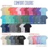imageComfort Colors Adult Heavyweight Short Sleeve Tee Style G1717G1745 MultipackChambray 1pack