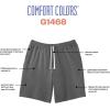 imageComfort Colors Adult Lightweight Cotton Sweat Shorts with Pockets Style G1468Blue Jean