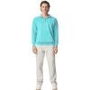 imageComfort Colors Mens 14 Zip Sweatshirt Style G1580Chalky Mint