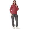 imageComfort Colors Mens 14 Zip Sweatshirt Style G1580Crimson