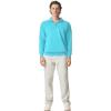imageComfort Colors Mens 14 Zip Sweatshirt Style G1580Lagoon Blue