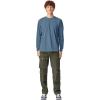 imageComfort Colors Mens Adult Long Sleeve Tee Style 6014Blue Jean