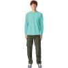 imageComfort Colors Mens Adult Long Sleeve Tee Style 6014Chalky Mint