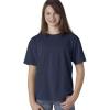 imageChouinard 9018 Youth GarmentDyed RingSpun Cotton Tee China Blue Medium