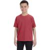 imageChouinard Youth RingSpun Cotton Tee 9018  Crimson PgmDyeL
