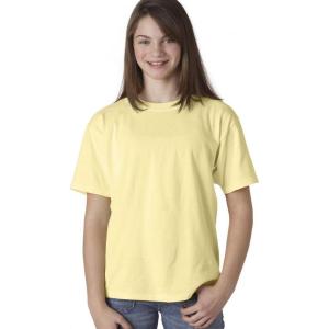 imageChouinard 9018 Youth GarmentDyed RingSpun Cotton Tee Butter XLarge