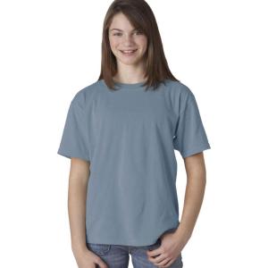 imageComfort Colors  Youth Garment Dyed Ringspun TShirt  9018Blue