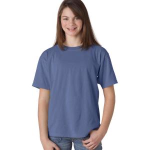 imageComfort Colors  Youth Garment Dyed Ringspun TShirt  9018Blue Jean Pgmdye