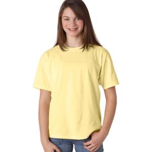 imageComfort Colors  Youth Garment Dyed Ringspun TShirt  9018Butter