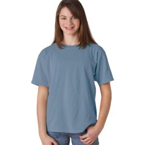 imageComfort Colors  Youth Garment Dyed Ringspun TShirt  9018Ice Blue Pgmdye
