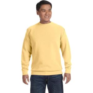 imageComfort Colors Adult Crewneck Sweatshirt Style 1566Butter Dye