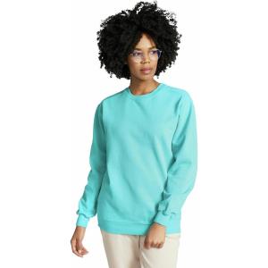 imageComfort Colors Adult Crewneck Sweatshirt Style 1566Lagoon Blue