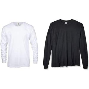 imageComfort Colors Adult Long Sleeve Tee Style 6014BlackWhite