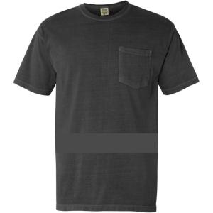 imageComfort Colors Adult Short Sleeve Pocket Tee Style 60302xl pepper 2xl pepper
