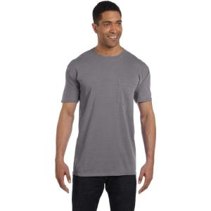 imageComfort Colors Adult Short Sleeve Pocket Tee Style 6030Graphite Dirdye