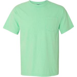 imageComfort Colors Adult Short Sleeve Pocket Tee Style 6030Island Reef