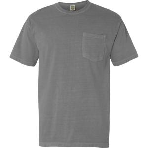 imageComfort Colors Adult Short Sleeve Pocket Tee Style 6030Medium granite Dirdye medium granite Dirdye