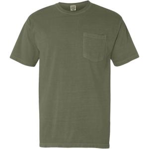 imageComfort Colors Adult Short Sleeve Pocket Tee Style 6030Moss