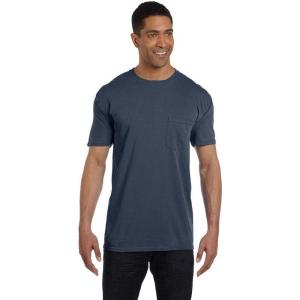 imageComfort Colors Adult Short Sleeve Pocket Tee Style 6030Navy Blue