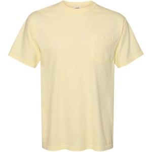 imageComfort Colors Adult Short Sleeve Pocket Tee Style 6030Red