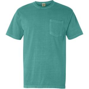 imageComfort Colors Adult Short Sleeve Pocket Tee Style 6030Seafoam