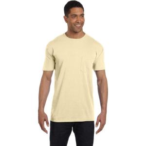 imageComfort Colors Adult Short Sleeve Pocket Tee Style 6030Xxxlarge banana