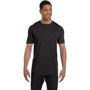 imageComfort Colors Adult Short Sleeve Pocket Tee Style 6030Xxxlarge black