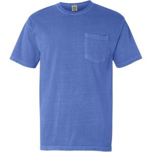 imageComfort Colors Adult Short Sleeve Pocket Tee Style 6030Xxxlarge flo Blue