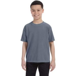 imageComfort Colors C9018 Youth Ringspun GarmentDyed TShirt  Denim  M