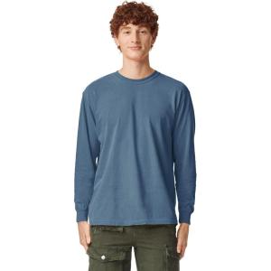 imageComfort Colors Mens Adult Long Sleeve Tee Style 6014Blue Jean