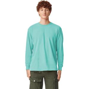imageComfort Colors Mens Adult Long Sleeve Tee Style 6014Chalky Mint