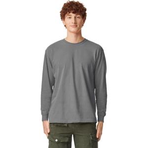 imageComfort Colors Mens Adult Long Sleeve Tee Style 6014Grey