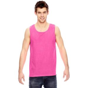 imageComfort Colors Mens Adult Tank Top Style 9360Neon Pink
