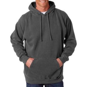 imageComfort Colors 95 oz GarmentDyed Pullover Hood 1567Pepper