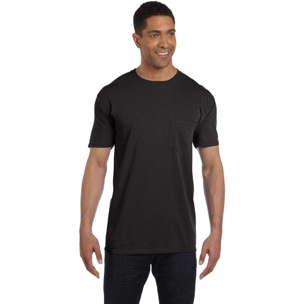 imageComfort Colors Adult Short Sleeve Pocket Tee Style 6030Multicolored