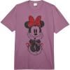 imageDisney Mickey And Friends Minnie Mouse Sitting Comfort Colors Adult Heavyweight TshirtPlum