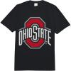 imageOhio State Buckeyes Womens Icon Logo Black Comfort Colors Adult Heavyweight TshirtBlack