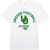 imageOregon Ducks Big 10 Football Logo Officially Licensed Comfort Colors Adult Heavyweight TshirtWhite