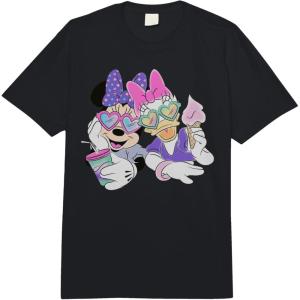 imageDisney  Minnie Mouse and Daisy Comfort Colors Adult Heavyweight TshirtBlack