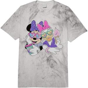 imageDisney  Minnie Mouse and Daisy Comfort Colors Adult Heavyweight TshirtGrey Tie Dye