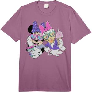 imageDisney  Minnie Mouse and Daisy Comfort Colors Adult Heavyweight TshirtPlum
