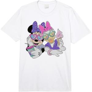 imageDisney  Minnie Mouse and Daisy Comfort Colors Adult Heavyweight TshirtWhite