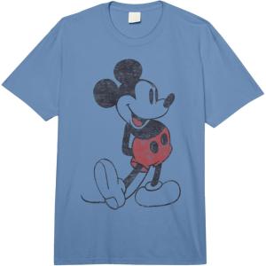 imageDisney Mickey ampamp Friends Mickey Mouse Portrait Comfort Colors Adult Heavyweight TshirtDeep Blue