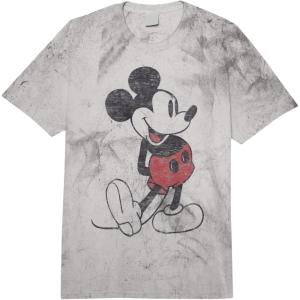 imageDisney Mickey ampamp Friends Mickey Mouse Portrait Comfort Colors Adult Heavyweight TshirtGrey Tie Dye
