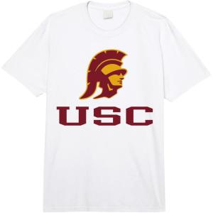 imageUSC Trojans Sportsmanship Officially Licensed Comfort Colors Adult Heavyweight TshirtWhite
