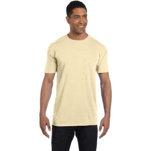 imageComfort Colors Adult Short Sleeve Pocket Tee Style 6030Banana