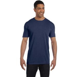 imageComfort Colors Adult Short Sleeve Pocket Tee Style 6030Midnight Navy
